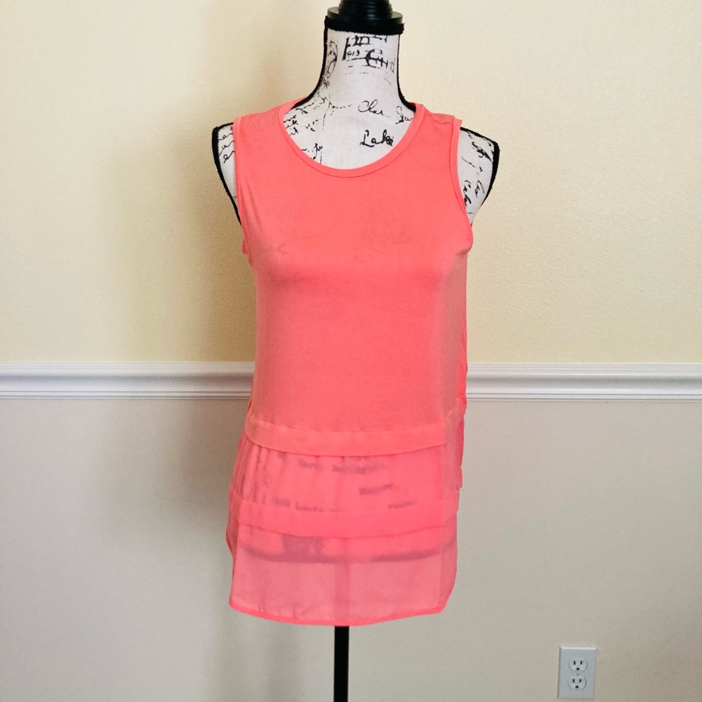 NWT MICHAEL KORS GRAPE FRUIT PINK TOP